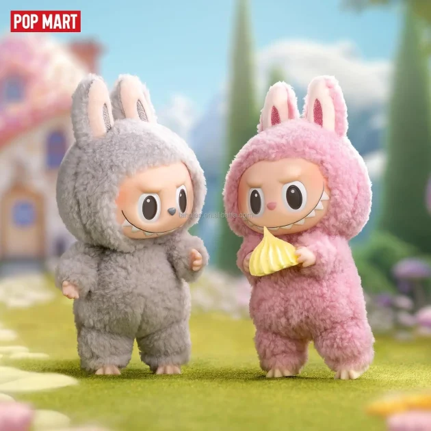 POPMART Bubble Mart LABUBU Labu Heart Macaron Vinyl Face Series PVC Toy Collectible Hand-held Blind Box - 图片 5
