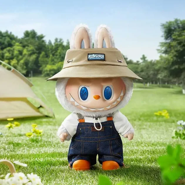 Bear Play Bubble Mart From the Spring Wild Home Series PVC Vinyl Labubu Plush Doll with Frozen Characters Mystifying Box Product - 图片 6