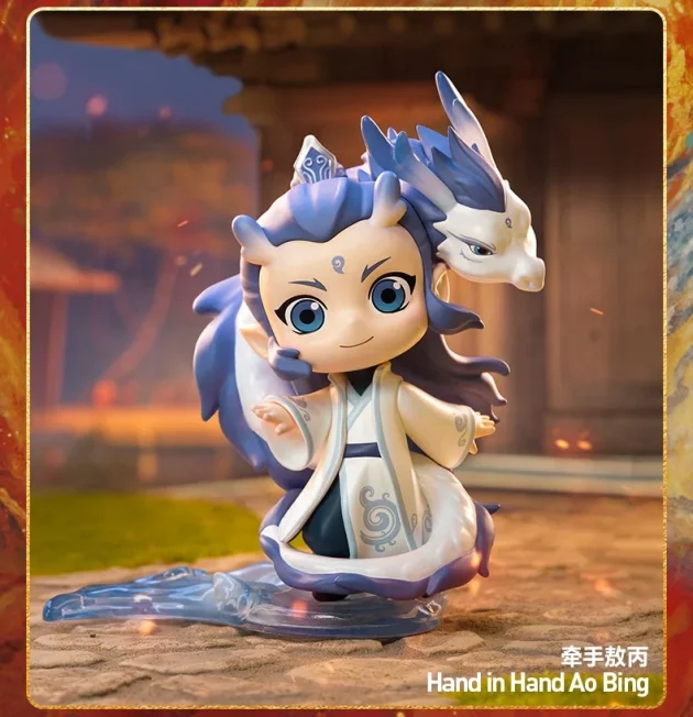 Pre-Sale POPMART Bubble Mart & Nezha the Magical Child Born Bond Series PVC Blind Box Figure - 图片 6
