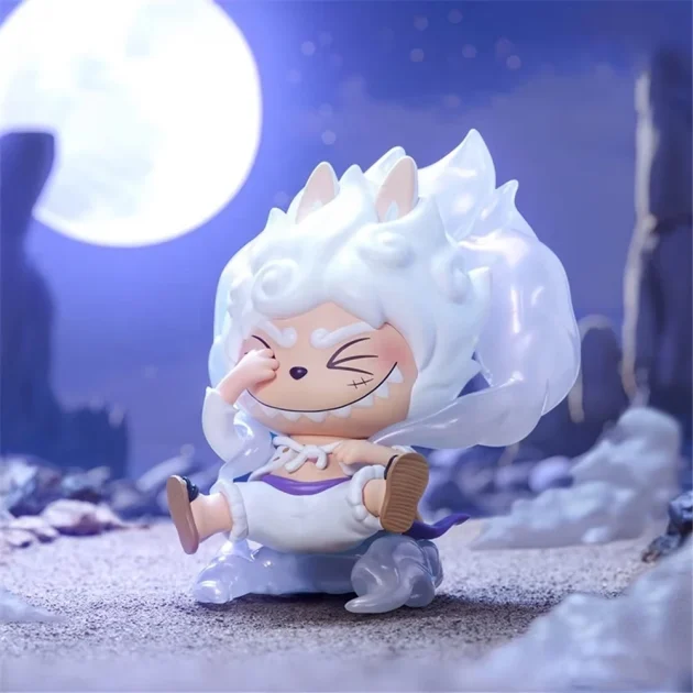 Crowdan LabubuOne Piece series Bubble Mart 100% genuine handmade blind box sailing series blind box labubu original popmart - 图片 2