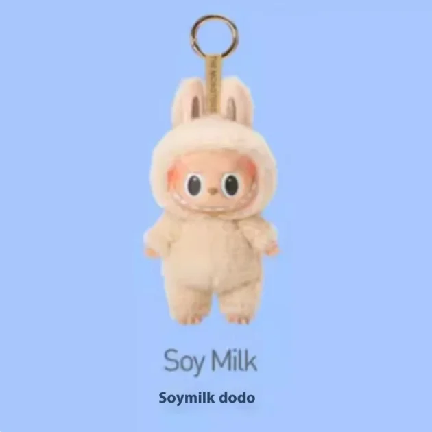 Labubu Vinyl PVC Face Macaron Sitting Party Blind Box Stuffed Toy Pendant Doll Bubble Mart for Collecting Home Decor ODM Toy - 图片 2