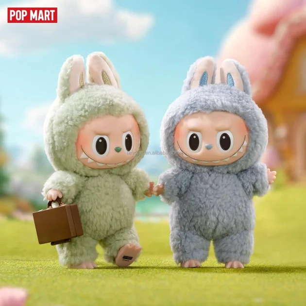 POPMART Bubble Mart LABUBU Labu Heart Macaron Vinyl Face Series PVC Toy Collectible Hand-held Blind Box - 图片 4