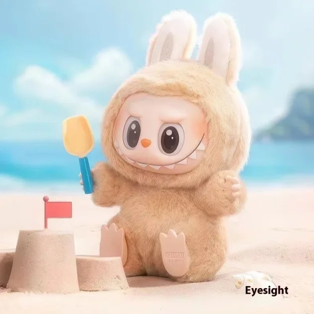 POPMART 2nd Generation Trendy Play Blind Box Labubu Sitting Party Vinyl Plush Frozen Animal Toys From Bubble Mart - 图片 3