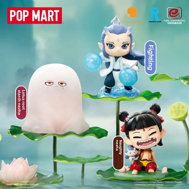 Pre-Sale POPMART Bubble Mart & Nezha the Magical Child Born Bond Series PVC Blind Box Figure - 图片 3