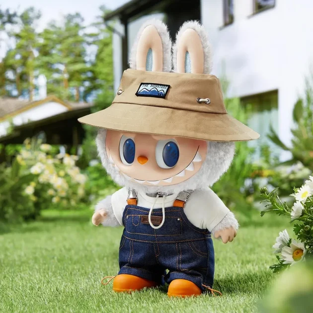 Bear Play Bubble Mart From the Spring Wild Home Series PVC Vinyl Labubu Plush Doll with Frozen Characters Mystifying Box Product - 图片 3