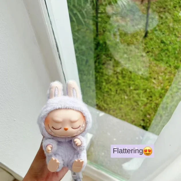 Bubble Mart Second & Third Generation Rab Plush Doll Toy Vinyl Face Frozen Character Explosive Toy Doll - 图片 4