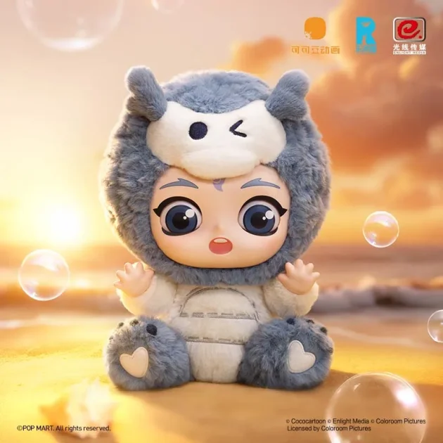 Authentic Nezha the  Sea PVC CBlind Box Figure POPMART Bubble Mart Born Bond Series Collectible Toy In-Stock Mystery Boxes - 图片 5