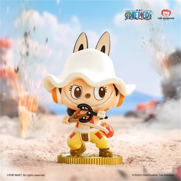 Crowdan LabubuOne Piece series Bubble Mart 100% genuine handmade blind box sailing series blind box labubu original popmart - 图片 4