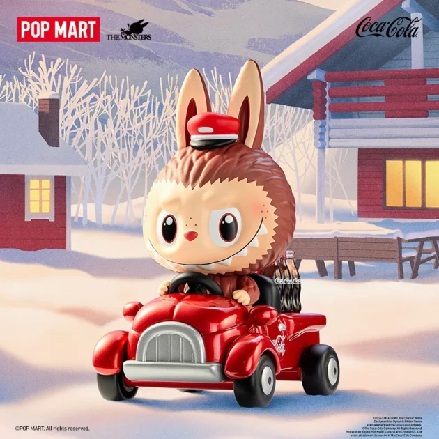 POPMART Bubble Mart Wholesale Kawaii Genuine Labubu Original V2 the Monsters Coco Cola Vinyl Plush Figure Toys Blind Box Gift - 图片 5