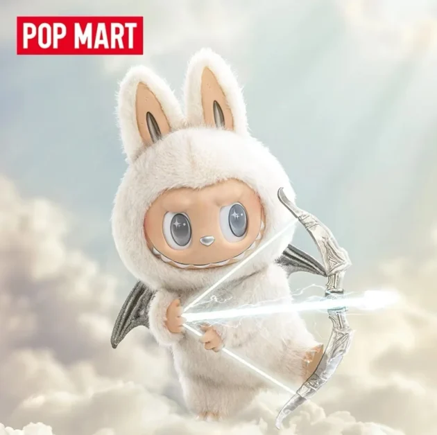 Bubble Mart the MONSTERS - ANGEL in CLOUDS Large Vinyl Face Figure - 图片 3