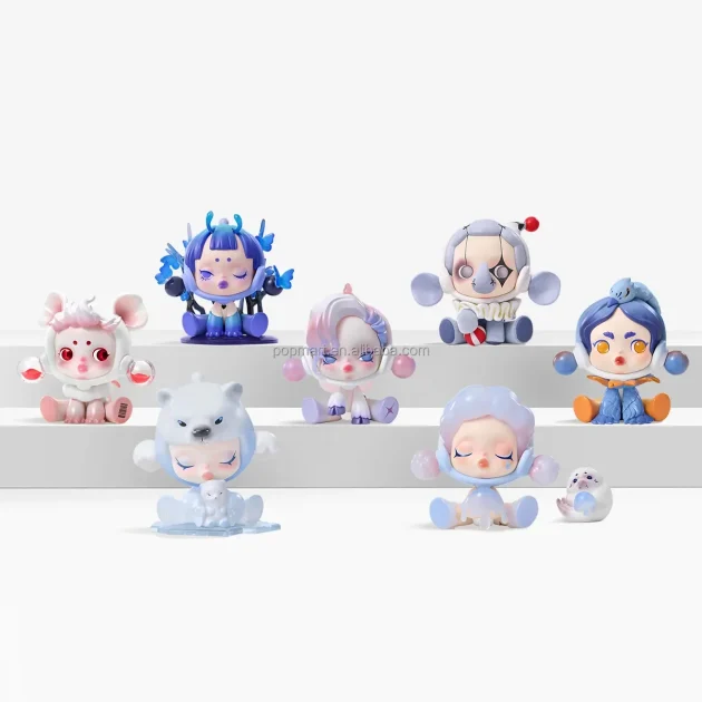 SKULLPANDA Eater Dream Animal Series PVC Blind Box POPMART Bubble Mart Sp7 Generation Trend Gift Toy - 图片 6