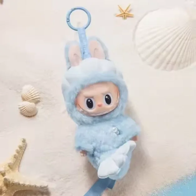 100% Official Genuine POP MART Labubu Singapore Merlion Plush Vinyl Blind Box Bubble Doll Plush New Animal Themed Gift - 图片 4