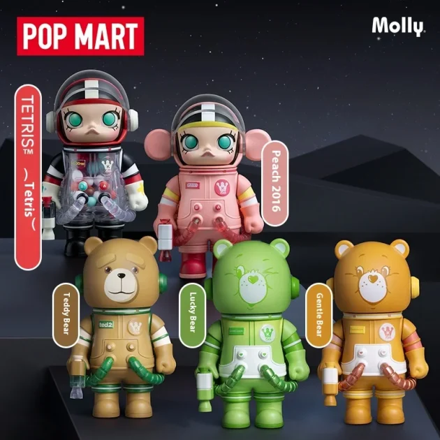 POPMART 100% Anniversary Series PVC Toy Bubble Mart MEGA SPACE MOLLY 3 Blind Box 520 Gift-Frozen Cinnamoroll 3 Collectible - 图片 3