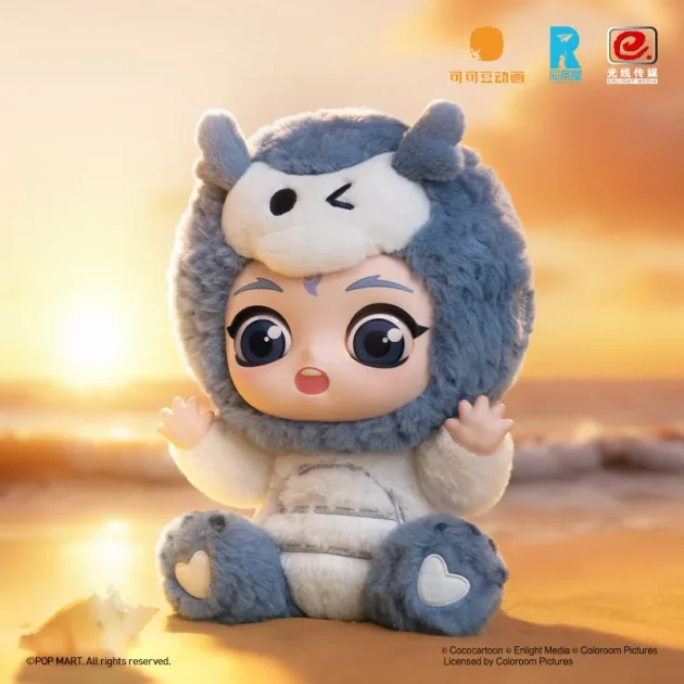 Authentic Nezha the  Sea PVC CBlind Box Figure POPMART Bubble Mart Born Bond Series Collectible Toy In-Stock Mystery Boxes - 图片 6