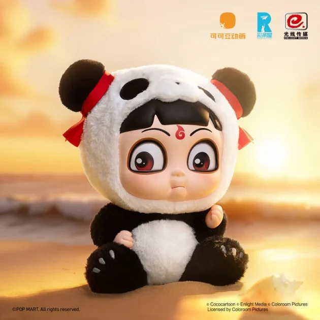 Authentic Nezha the  Sea PVC CBlind Box Figure POPMART Bubble Mart Born Bond Series Collectible Toy In-Stock Mystery Boxes - 图片 3