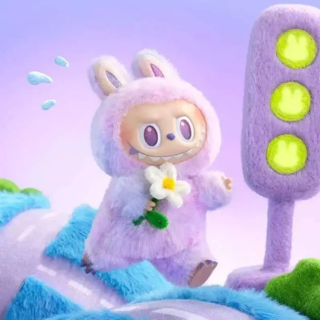 POPMART Bubble Mart Labubu Front High Energy Series Macaron PVC Vinyl Cloth 3rd Generation Pendant Blind Box Frozen Toy for Kids - 图片 3