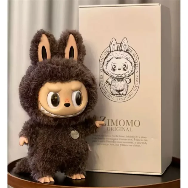 Genuine Zimomo Big Leader 2.0 Second Generation White Archangel 58cm Big Baby Vinyl Face Plush Doll Ornaments Frozen Characters - 图片 6