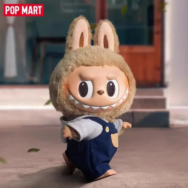 Authentic Bubble Mart Trendy Toy Time Chill Labubu Vinyl Plush Doll Hand-Made PVC Blind Box Ornament Surprise Feature Frozen - 图片 5