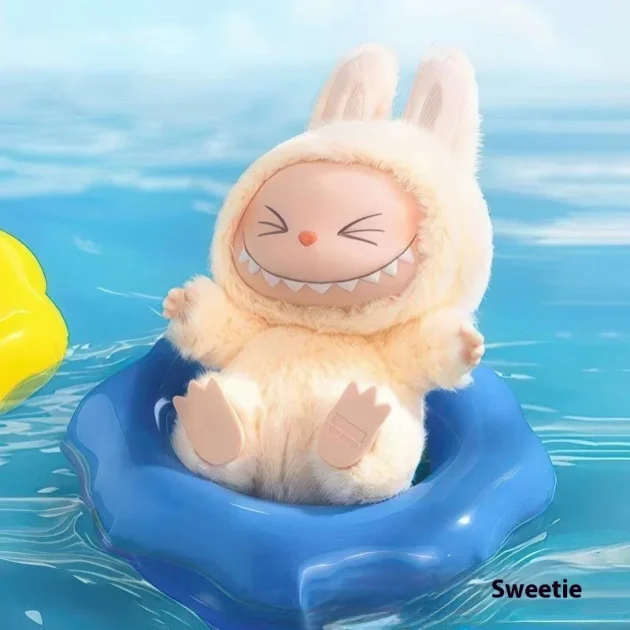 POPMART 2nd Generation Trendy Play Blind Box Labubu Sitting Party Vinyl Plush Frozen Animal Toys From Bubble Mart - 图片 6